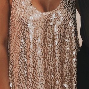 Vici sequins tank top